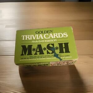 Vintage 1984 Golden Trivia Cards M*A*S*H Edition Complete